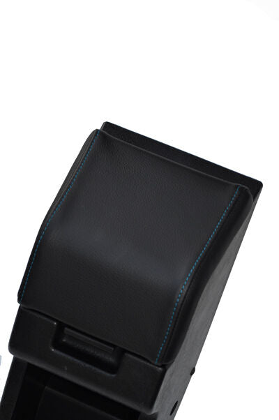 blue stitch FITS TOYOTA MR2 MK1 AW11 REAR STORAGE BOX  LEATHER COVER CUSTOM NEW