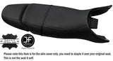BLACK VINYL CUSTOM FITS POLARIS GENESIS 99-04 1200 REAR FRONT SEAT COVER