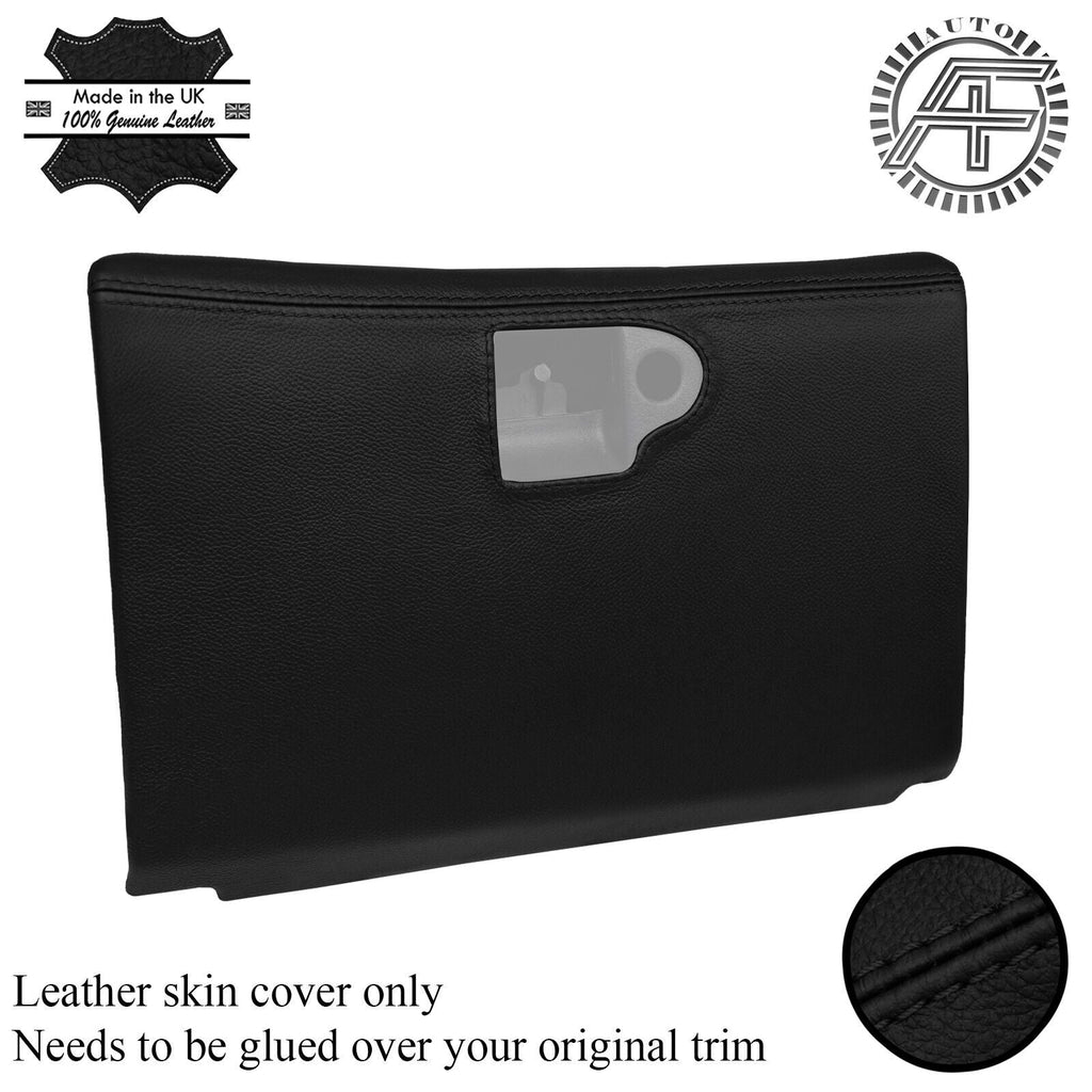 FITS NISSAN SKYLINE R32 GTR 89-94 BLACK STITCH LEATHER GLOVEBOX COVER CUSTOM NEW