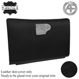 FITS NISSAN SKYLINE R32 GTR 89-94 BLACK STITCH LEATHER GLOVEBOX COVER CUSTOM NEW