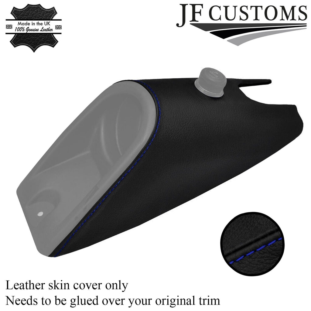 BLUE STITCH REAR CONSOLE CUP COVER FITS VAUXHALL OPEL VX220 SPEEDSTER 00-06