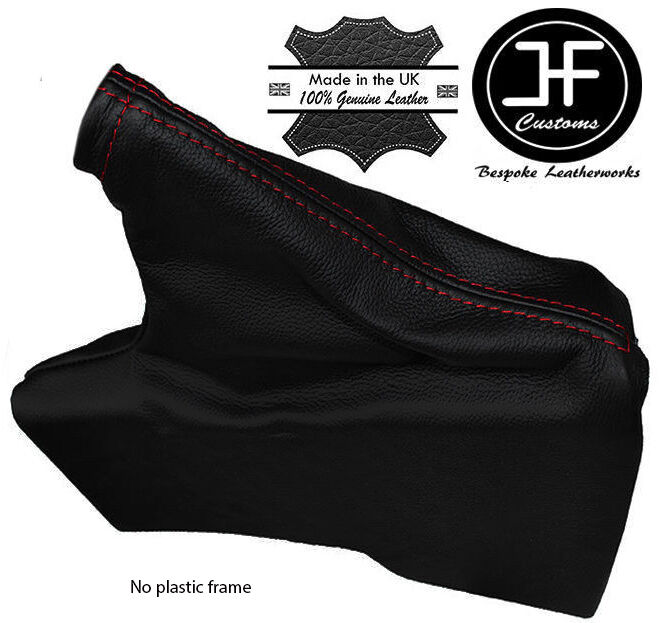 RED STITCH LEATHER HANDBRAKE GAITER FITS TOYOTA GT86 SUBARU BRZ 2012-2016