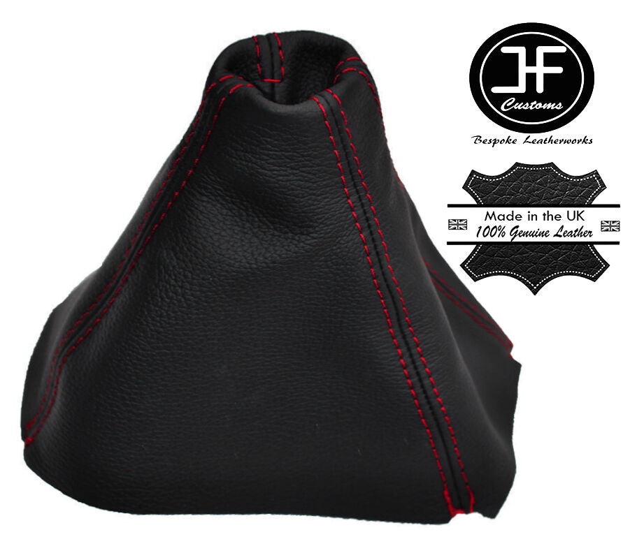 RED DOUBLE STITCH FOR VAUXHALL MONARO 2004-2006 AUTO AUTOMATIC GEAR BOOT