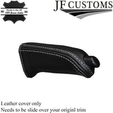 GREY STITCH FITS BMW Z4 E85 03-11 HANDBRAKE HANDLE LEATHER COVER ONLY CUSTOM NEW