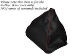 RED STITCH LEATHER GAITER RUBBER REPLACEMENT FITS AUSTIN A30 A35 CUSTOM NEW