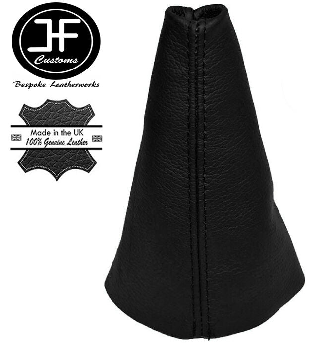 BLACK LEATHER GEAR GAITER SHIFT BOOT FOR LAND ROVER FREELANDER 2003-2005 MANUAL