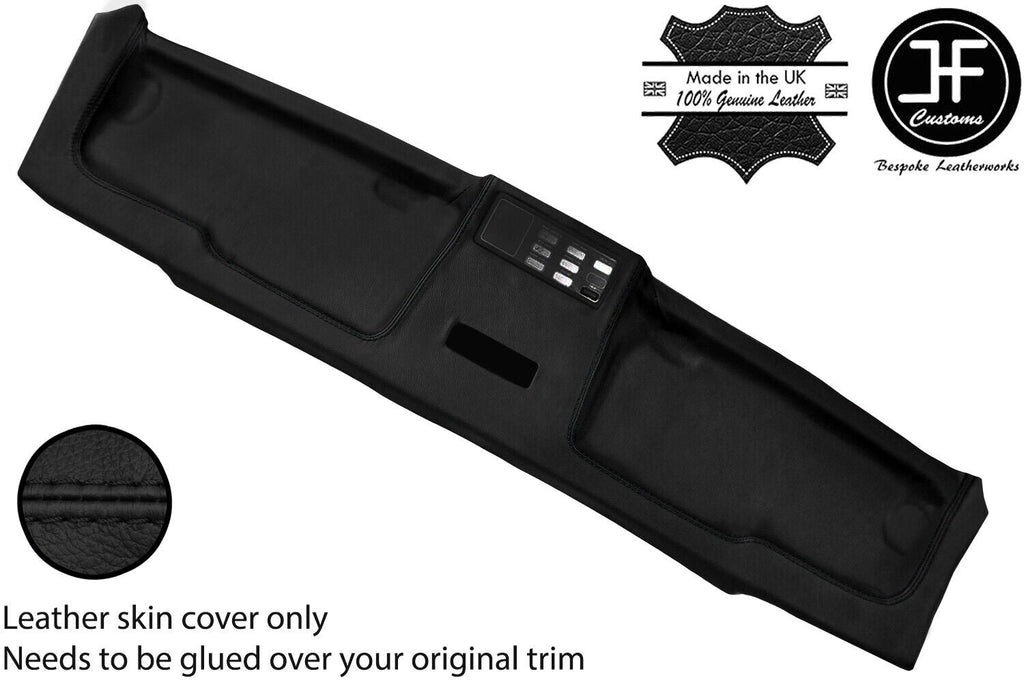 BLACK STITCH TOP ROOF HEADLINER PANEL LEATHER COVER FOR BMW E30 81-92 SALOON