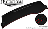 RED STITCH TOP DASH SUEDE COVER FOR MITSUBISHI LANCER EVO 7 8 9 STYLE 2