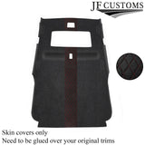 DSG2 D RED STITCH D GREY SUEDE HEADLINER COVER FOR LAND ROVER FREELANDER 1 97-06