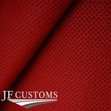 D RED STITCH LEATHER AUTO GEAR GAITER FOR SSANGYONG KORANDO MK4 19-21 JF2