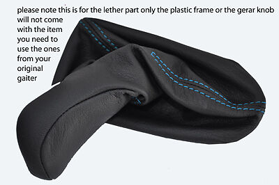 blue stitch FITS MERCEDES C CLASS W203 GEAR KNOB GAITER ONLY 2000-2003