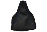 BLUE STITCH LEATHER GEAR FITS MITSUBISHI LANCER EVO IV V VI EVOLUTION 96-02