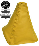 YELLOW REAL LEATHER GEAR GAITER FITS VOLKSWAGEN FITS VW GOLF 3 MK3 III 1991-1998