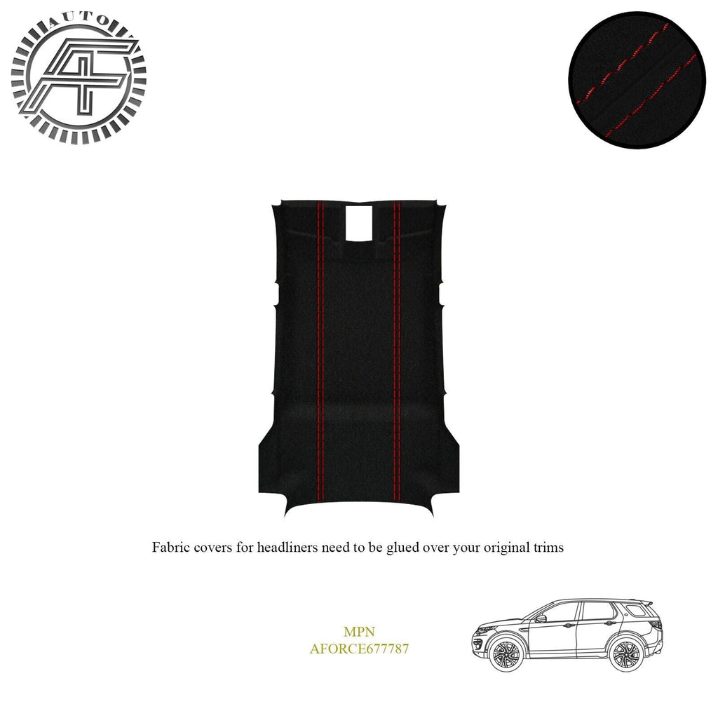 LUXE SUEDE HEADLINER COVER FOR LAND ROVER DISCOVERY SPORT L550 5 DOOR SUV 2014+