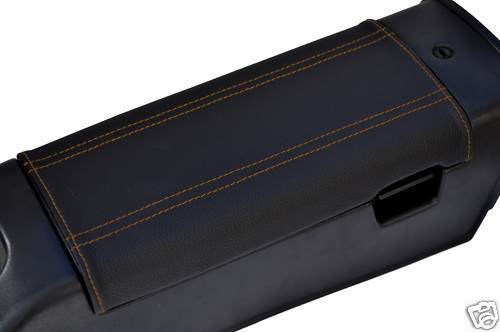 FITS MAZDA MX5 MK1 89-97 ARMREST COVER LEATHER TAN STITCH CUSTOM NEW MADE IN UK