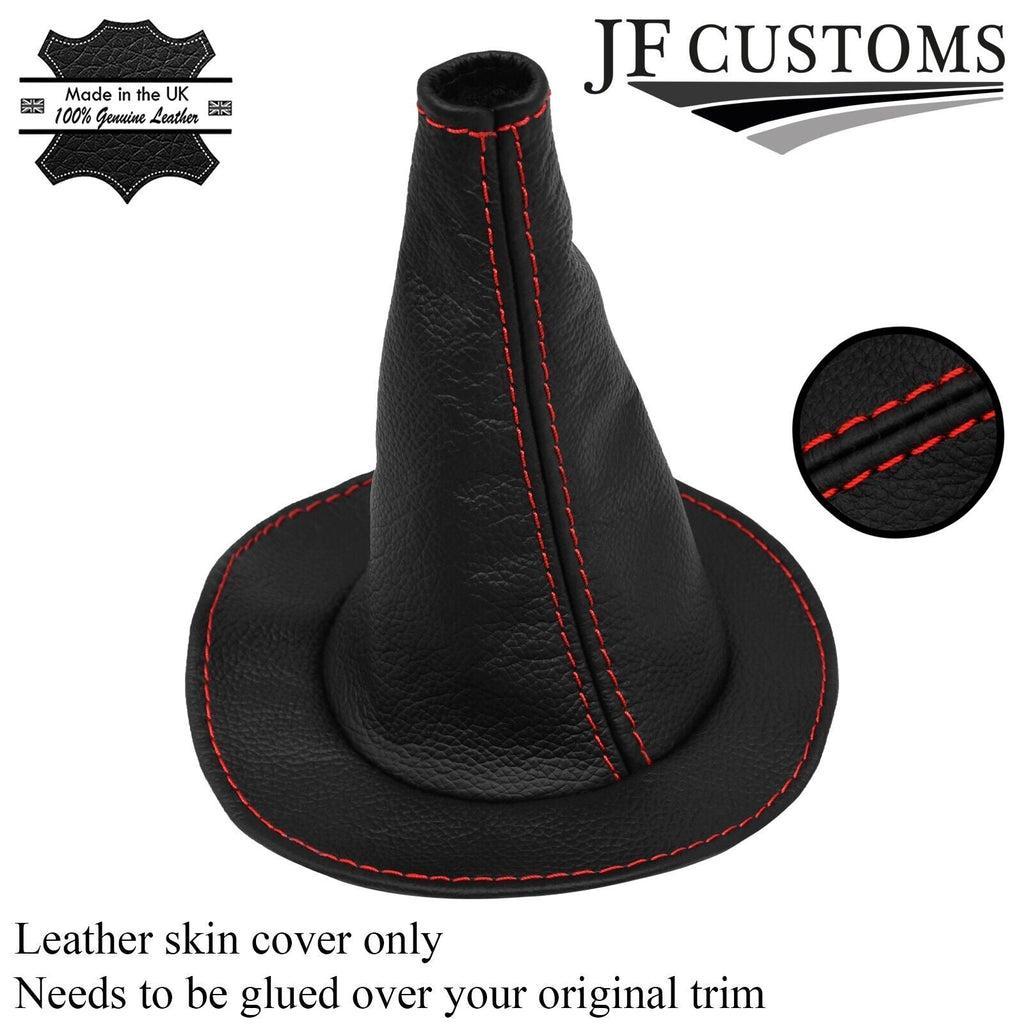 FITS FORD ESCORT MK1 MK2 RED STITCH LEATHER GEAR GAITER RUBBER REPLACEMENT