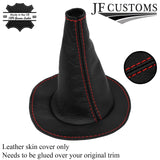 FITS FORD ESCORT MK1 MK2 RED STITCH LEATHER GEAR GAITER RUBBER REPLACEMENT