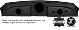 RED STITCHING DASH DASHBOARD LEATHER COVER FITS MORRIS MINOR MM 1000 CUSTOM NEW