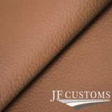 BEIGE ITALIAN LEATHER HANDBRAKE BOOT+SURROUND+FRAMES FOR VOLVO V70 01-04