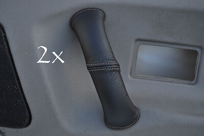 FITS LAND ROVER FREELANDER 1998-2003 grey stitch 2 X DOOR HANDLE COVERS