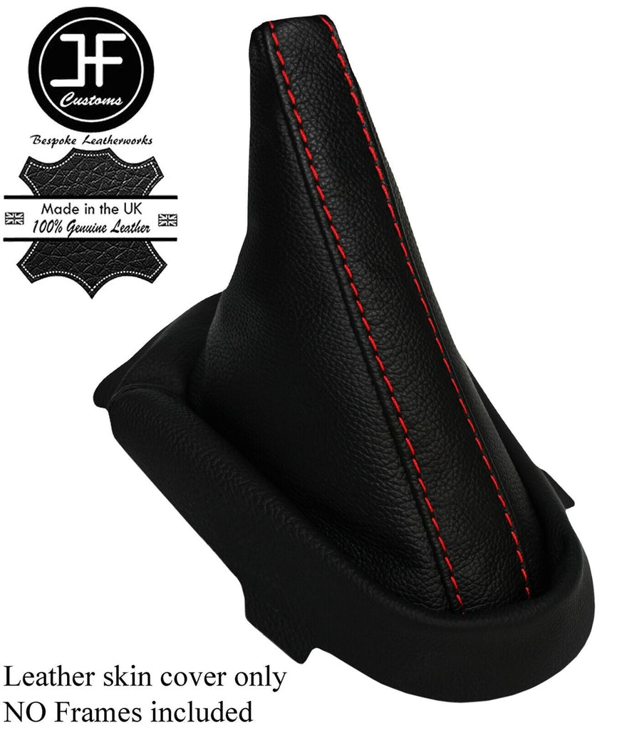 RED  STITCH ARMREST TYPE LEATHER HANDBRAKE GAITER FOR BMW Z4 E85 E86 2002-2008