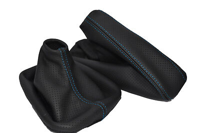 blue stitch FITS BMW E28 E24 E30 E34 E36 E46 Z3 E39 E60 E90 E87 PERFORATED