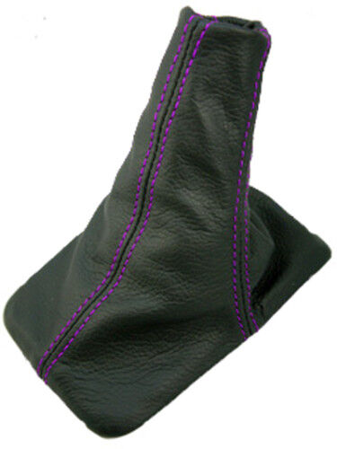 FITS TOYOTA TERCEL GEAR GAITER SHIFT BOOT purple stitch CUSTOM NEW MADE IN UK