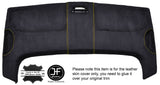 YELLOW STITCH STORAGE ROOF HEADLINING LUXE SUEDE COVER FITS VW CADDY MK3 05-15