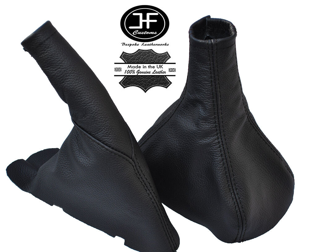 BLACK STITCH LEATHER GEAR HANDBRAKE GAITER FITS VAUXHALL OPEL ASTRA MK3 F 91-97