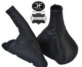 BLACK STITCH LEATHER GEAR HANDBRAKE GAITER FITS VAUXHALL OPEL ASTRA MK3 F 91-97