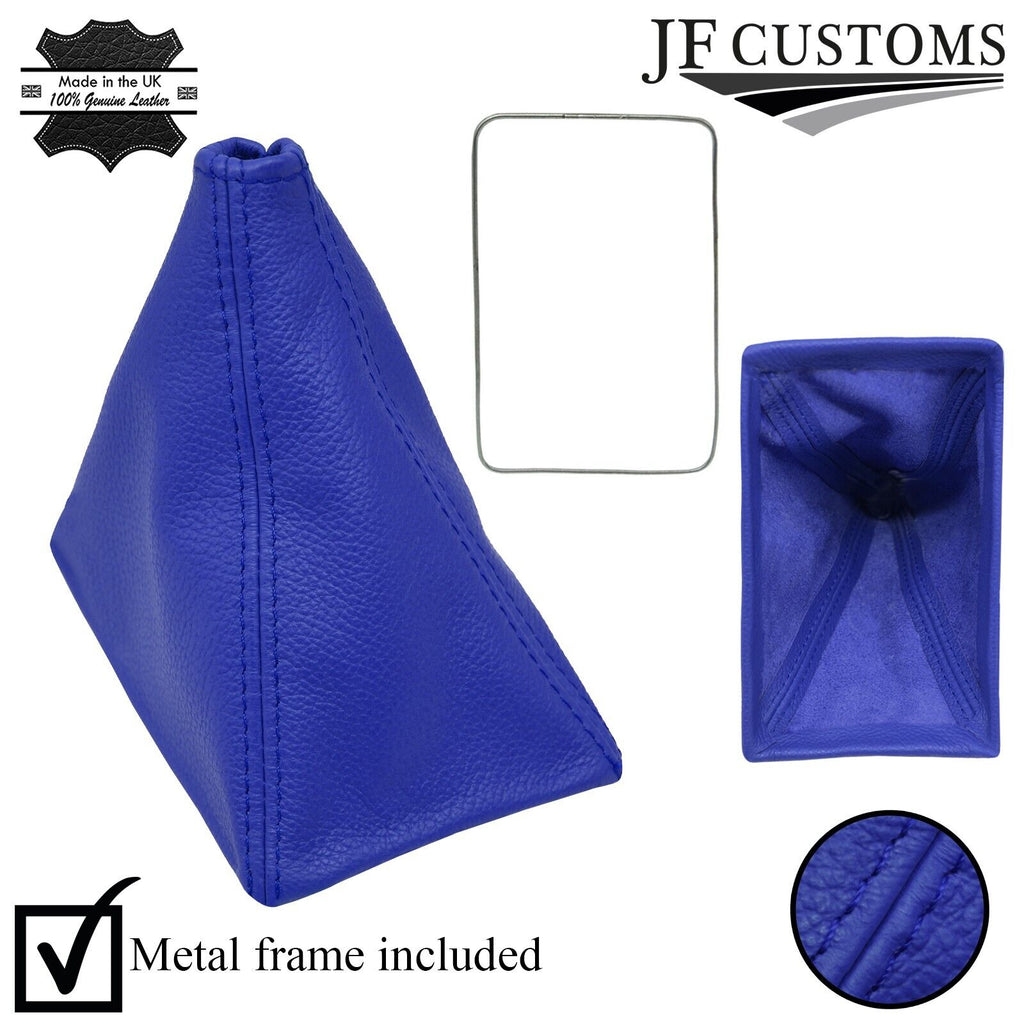 FITS TOYOTA MR2 MK1 AW11 85-89 ROYAL BLUE LEATHER GEAR GAITER CUSTOM NEW