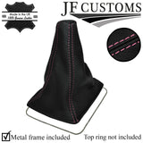 PINK STITCH FOR TOYOTA CELICA 1999-2006 GEAR STICK GAITER SHIFT BOOT LEATHER
