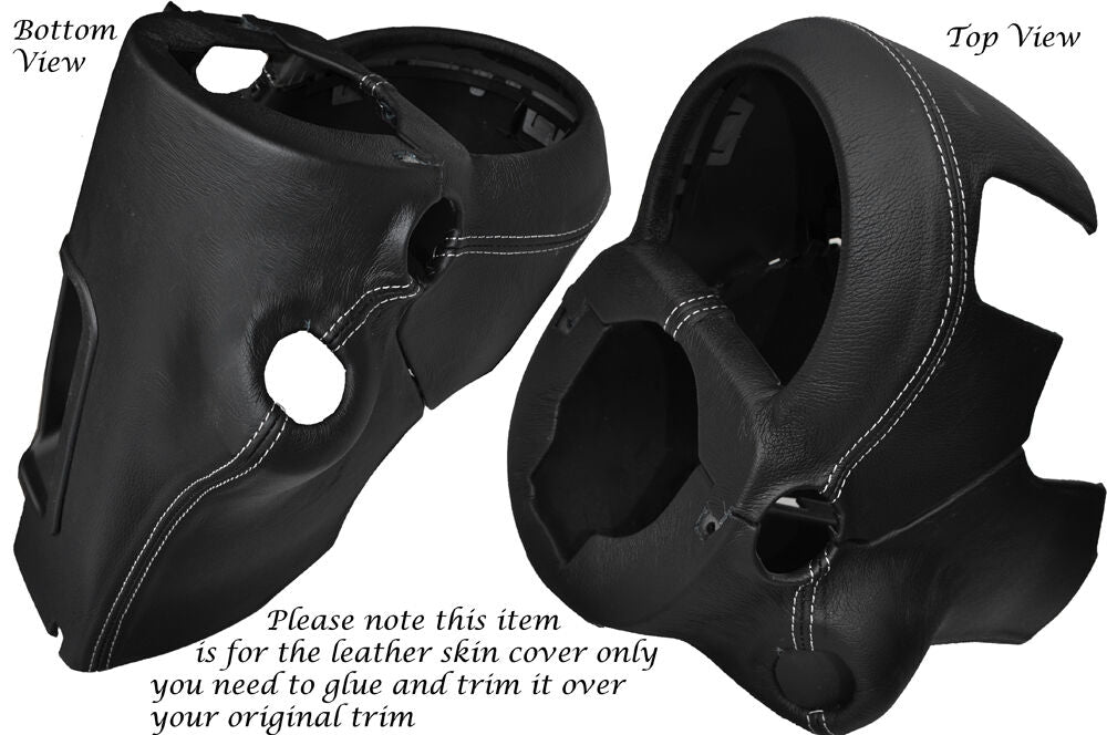 WHITE STITCH SHROUD&SPEEDO SKIN COVER FITS PEUGEOT 107 TOYOTA AYGO CITROEN C1