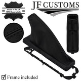 BLACK STITCH LEATHER HANDBRAKE GAITER + FRAME FOR FORD TRANSIT CONNECT 10-13