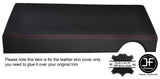RED STITCH PASSENGER KNEE LOWER DASH LEATHER COVER FITS PORSCHE 924 944 81-85