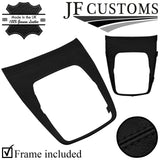 BLACK STITCH LEATHER AUTO GEAR SURROUND COVER+FRAME FITS FORD C MAX C-MAX 03-10