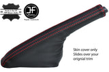 RED STITCH CARBON FIBER VINYL FITS NISSAN 200SX S13 89-1994 HANDBRAKE GAITER