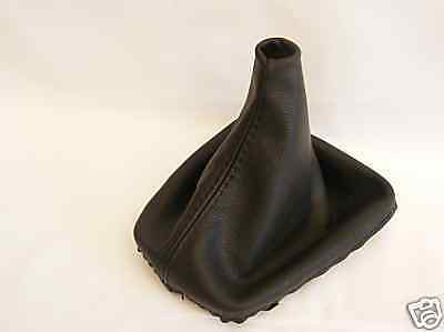 FITS RENAULT ESPACE GENUINE LEATHER GEAR GAITER  BLACK 97-03 CUSTOM NEW