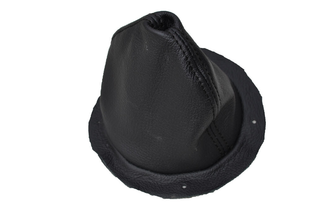 BLACK STITCH LEATHER GEAR  GAITER FITS OVER RUBBER FITS TRIUMPH GT6 1966-1974