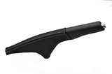 white stitch FITS RENAULT CLIO MK4 05-09 LEATHER HANDBRAKE GAITER CUSTOM NEW