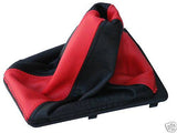 FITS VW POLO MK2 GOLF MK1 MK3 JETTA VENTO GEAR GAITER RED CUSTOM NEW MADE IN UK