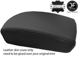 BLACK GENUINE REAL LEATHER ARMREST LID COVER FITS HYUNDAI SONATA 2006-2010