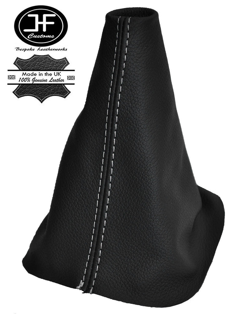 WHITE STITCH LEATHER GEAR GAITER FOR LAND ROVER DISCOVERY 200TDI 300TDI TD5 V8