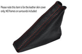 RED STITCHING LEATHER SKIN HANDBRAKE GAITER FITS MORRIS MARINA ITAL 1975-1984