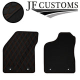 TAN DIAMOND VINYL 4X TAILORED FLOOR CARPET FOR ALFA ROMEO GIULIETTA 10-14 JF1