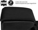 BLACK REAL TOP GRAIN LEATHER ARMREST LID COVER FITS GREAT WALL STEED 2006-2017