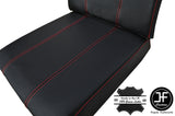 RED STITCH 2X REAR SEAT LEATHER COVERS FITS DEFENDER 90 110 1983-2006 STYLE 1