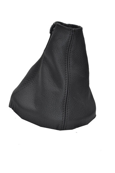 black stitch FITS MITSUBISHI EVO 9 IX 6 SPEED LEATHER GEAR GAITER CUSTOM NEW