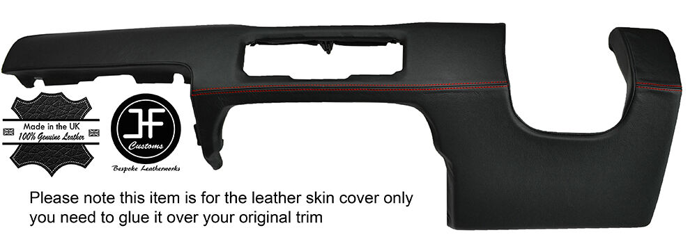 RED STITCHING LOWER DASH TRIM LEATHER COVER FITS RANGE ROVER VOGUE L322 02-06