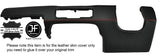 RED STITCHING LOWER DASH TRIM LEATHER COVER FITS RANGE ROVER VOGUE L322 02-06